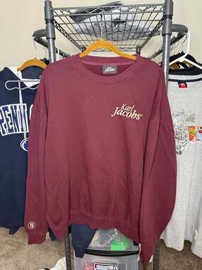 Karl Jacobs Originals 2021 Embroidered Logo Crewneck Sweatshirt